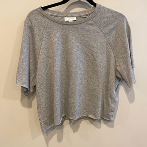 TOPSHOP grey tee shirt